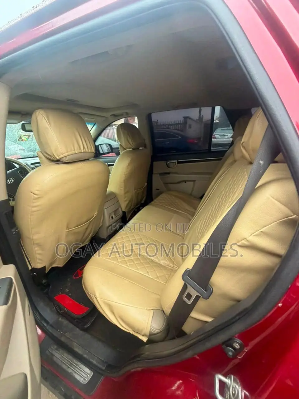 Hyundai Santa Fe Limited 2010 Red