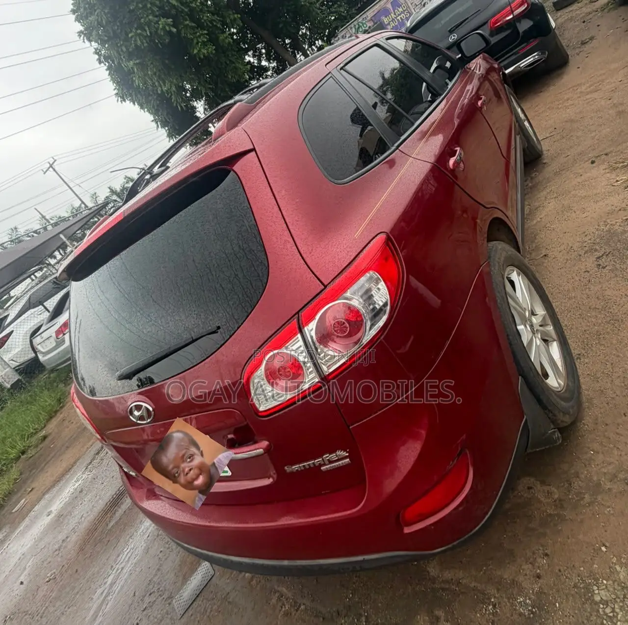 Hyundai Santa Fe Limited 2010 Red