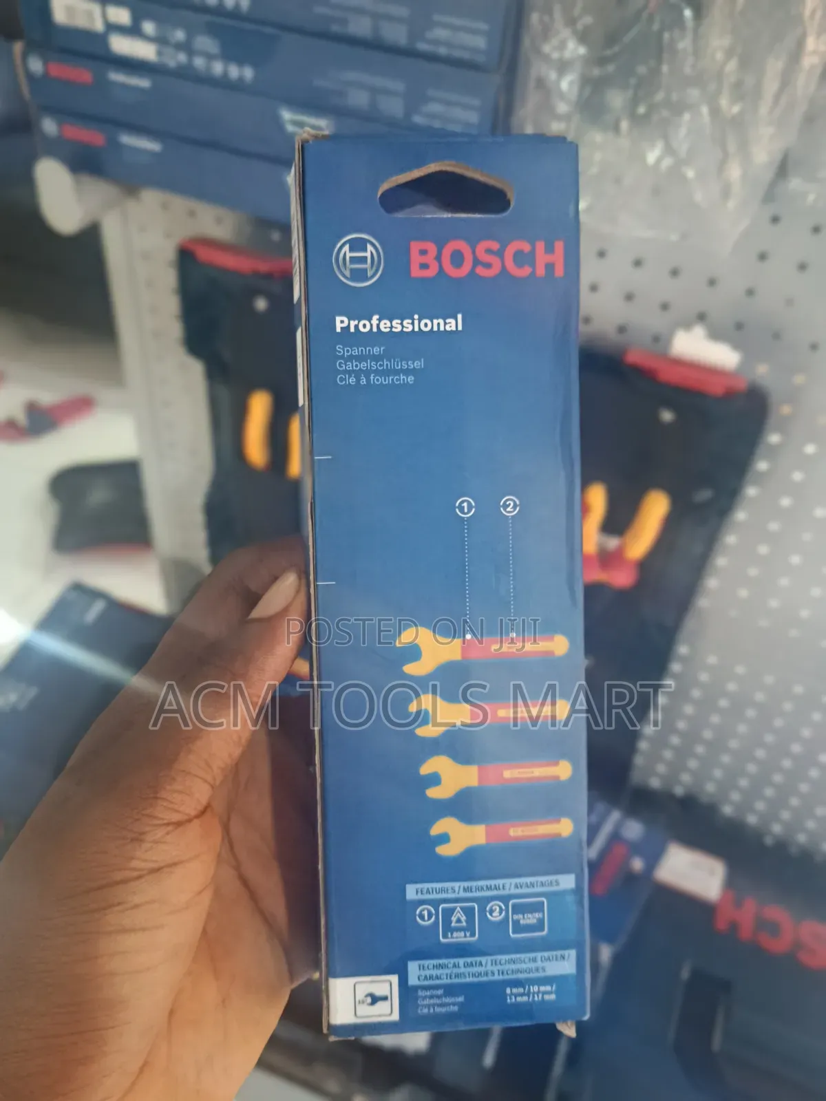 Bosch Open and End Spanner Set