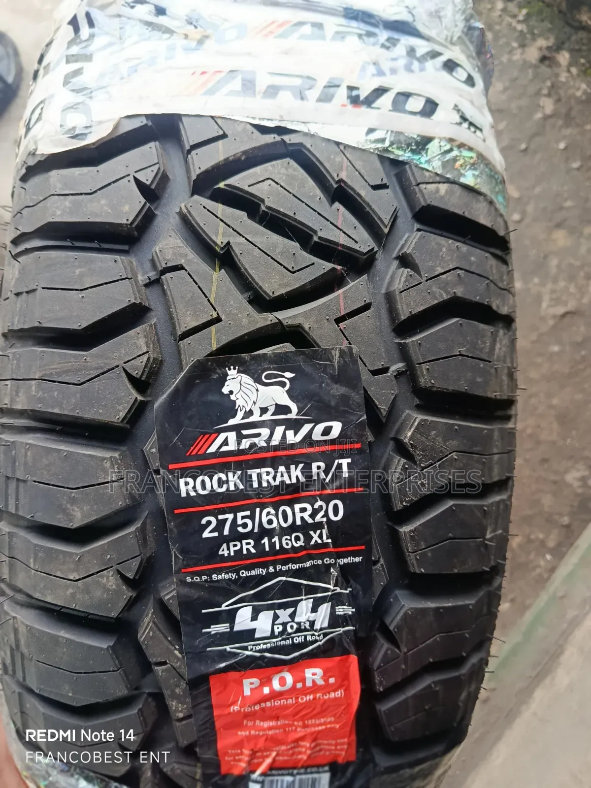 275/60r20 Arivo Tyre