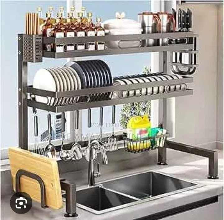 2layers Over the Sink Plate Rack