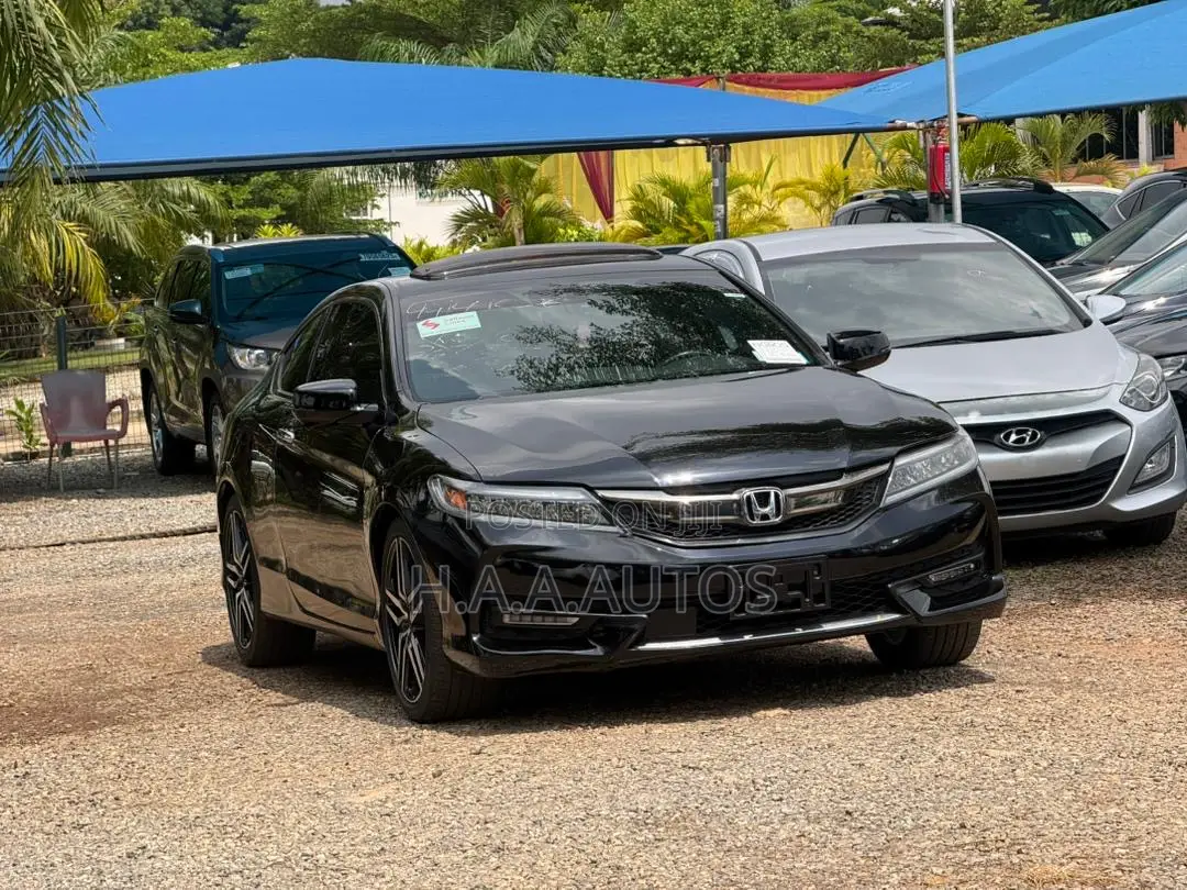 Honda Accord Touring V6 2dr Coupe FWD (3.5L 6cyl 6A) 2017 Black