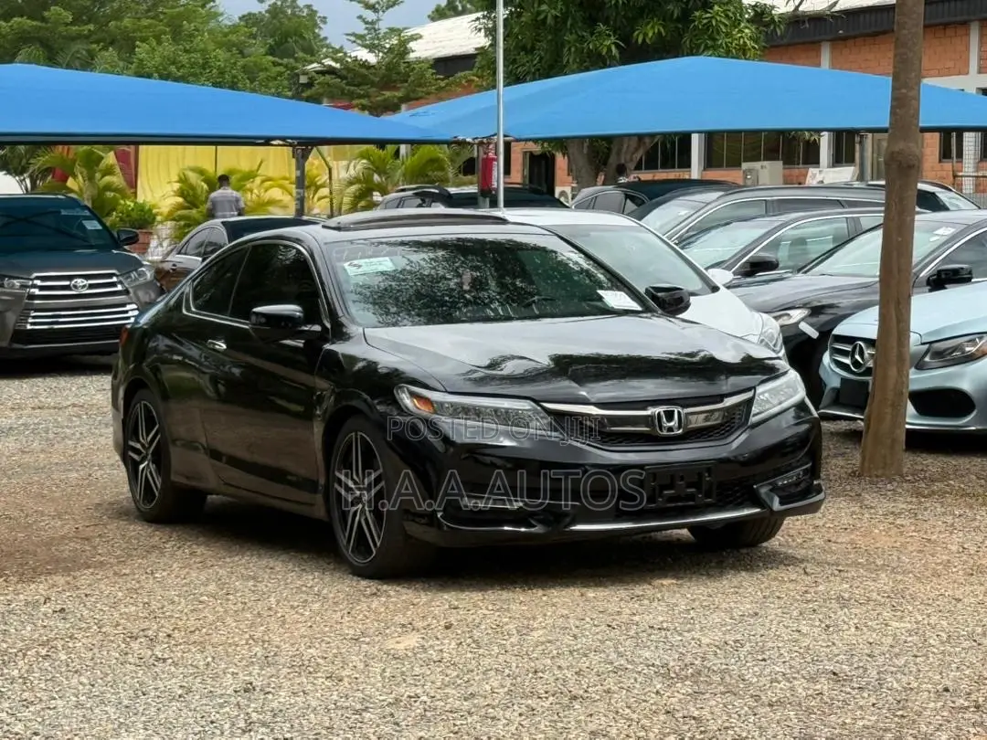 Honda Accord Touring V6 2dr Coupe FWD (3.5L 6cyl 6A) 2017 Black