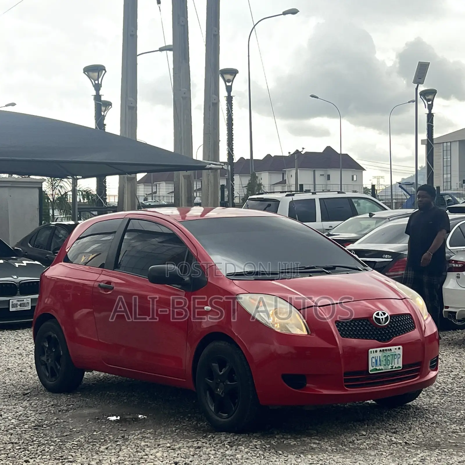 Toyota Yaris 2008 Red