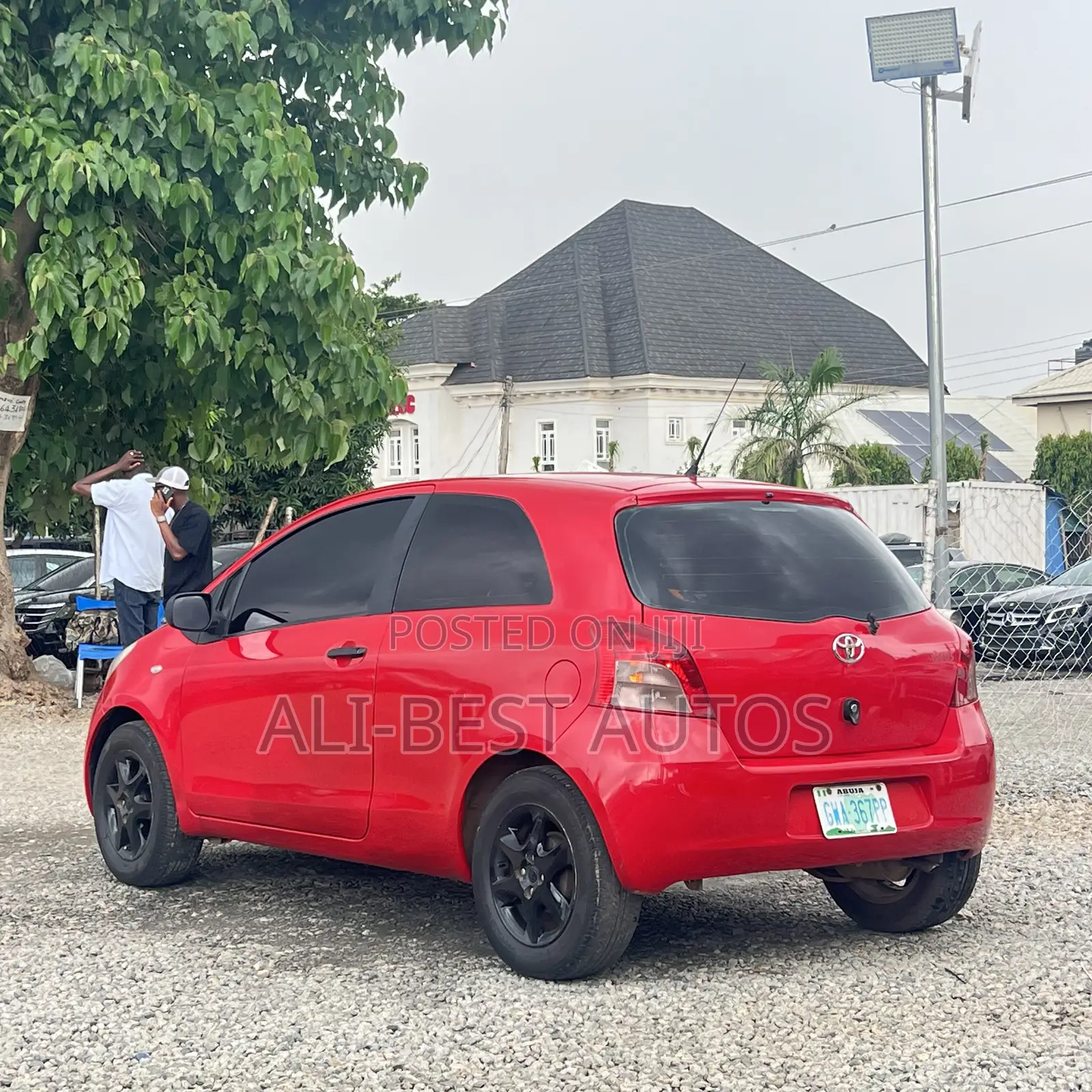Toyota Yaris 2008 Red