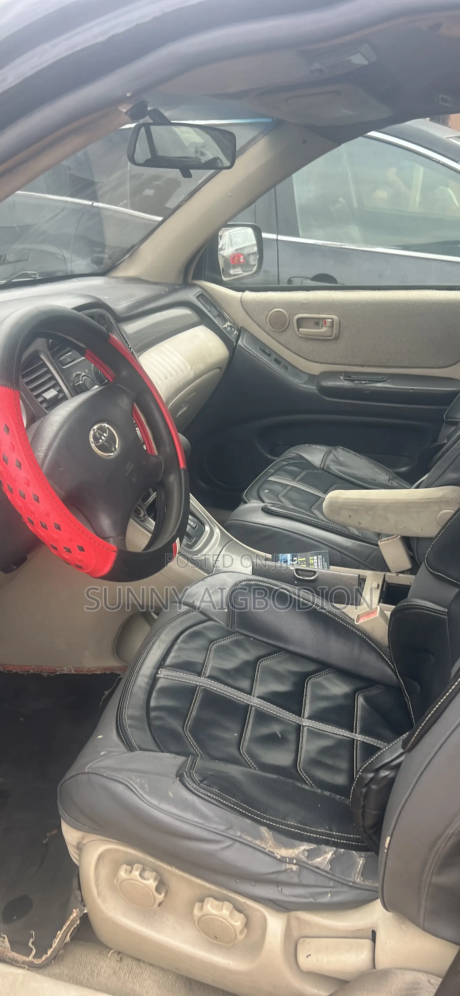 Toyota Highlander Base FWD 2004 Black