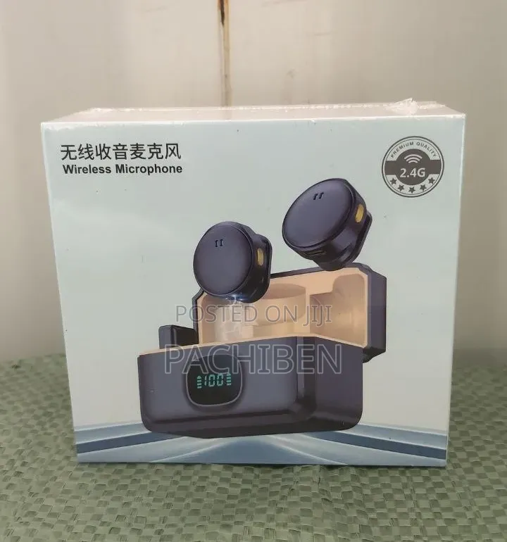 Wireless Content Creating Micro Phone( A Pair)