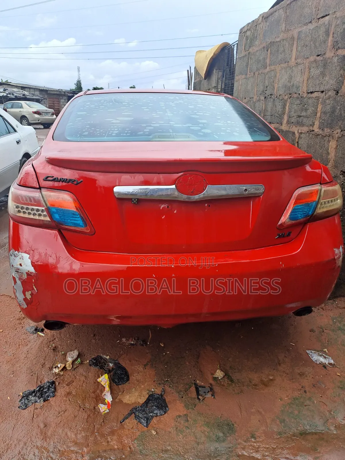 Toyota Camry 2007 Red