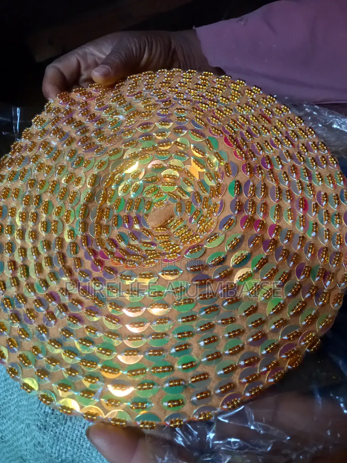 Ng Turban and Beaded Beret