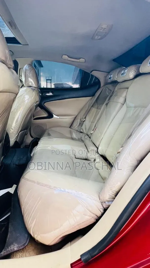 Lexus IS 2008 Red