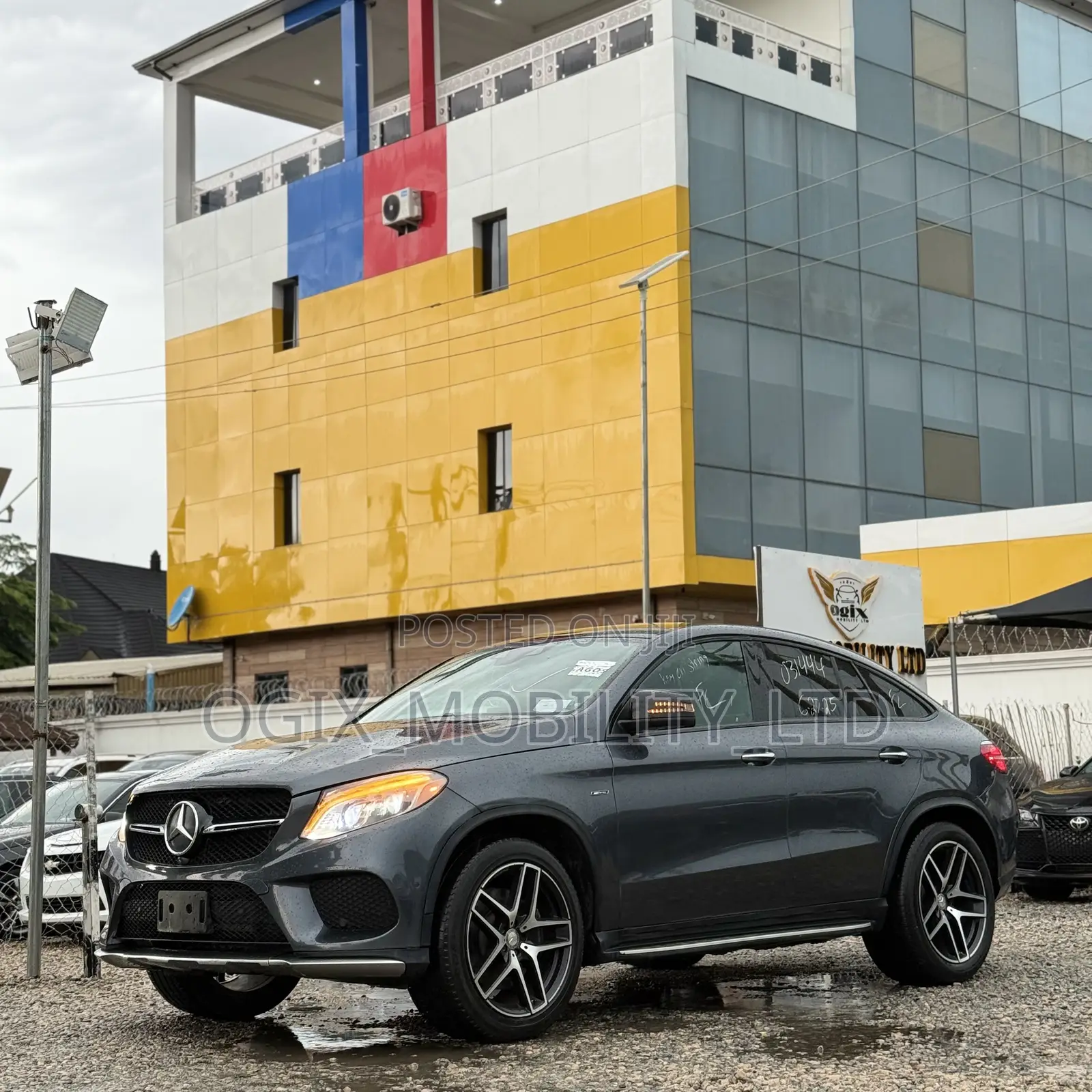 Mercedes-Benz GLE-Class 2016 Gray