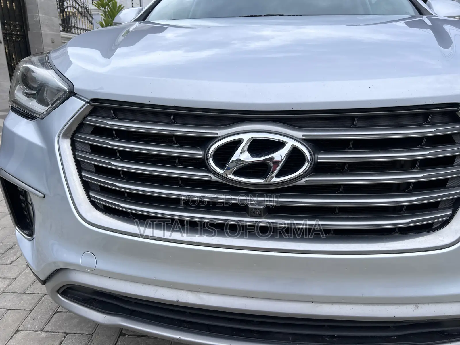 Hyundai Santa Fe Limited Ultimate AWD 2017 Silver