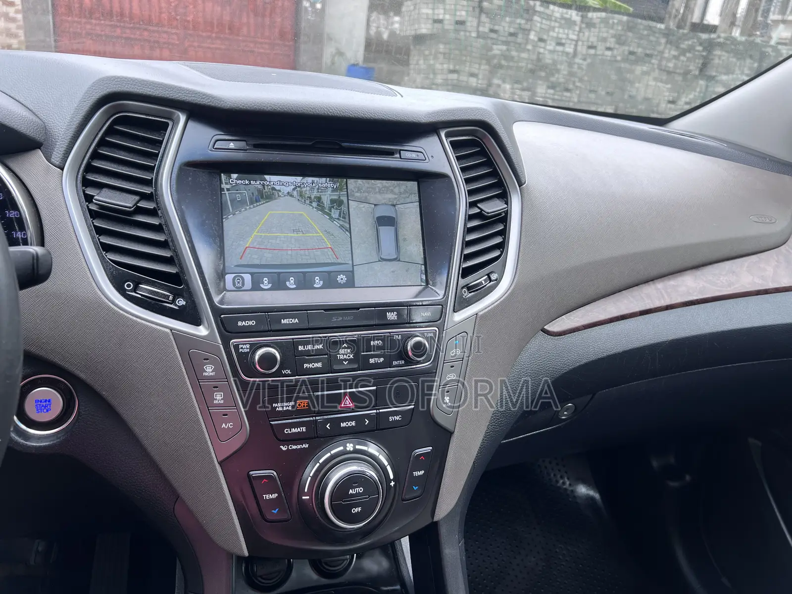 Hyundai Santa Fe Limited Ultimate AWD 2017 Silver