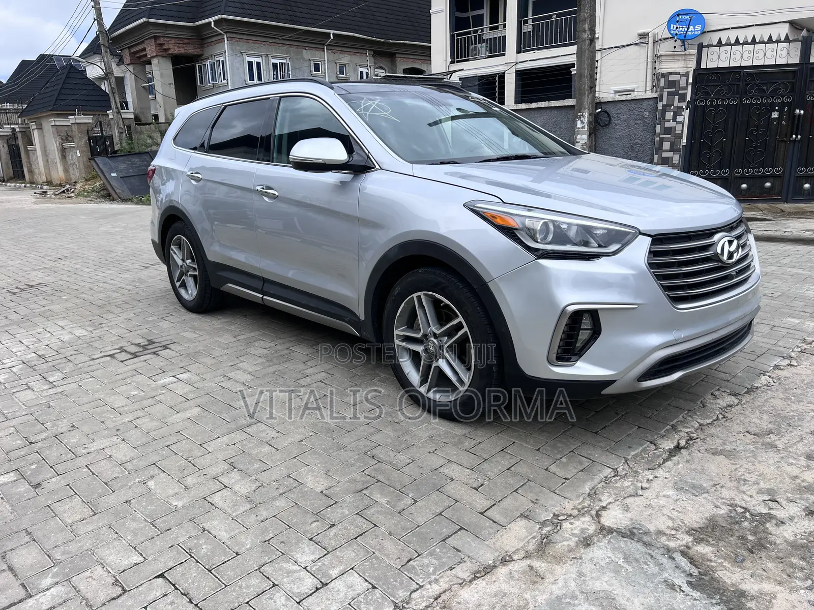 Hyundai Santa Fe Limited Ultimate AWD 2017 Silver