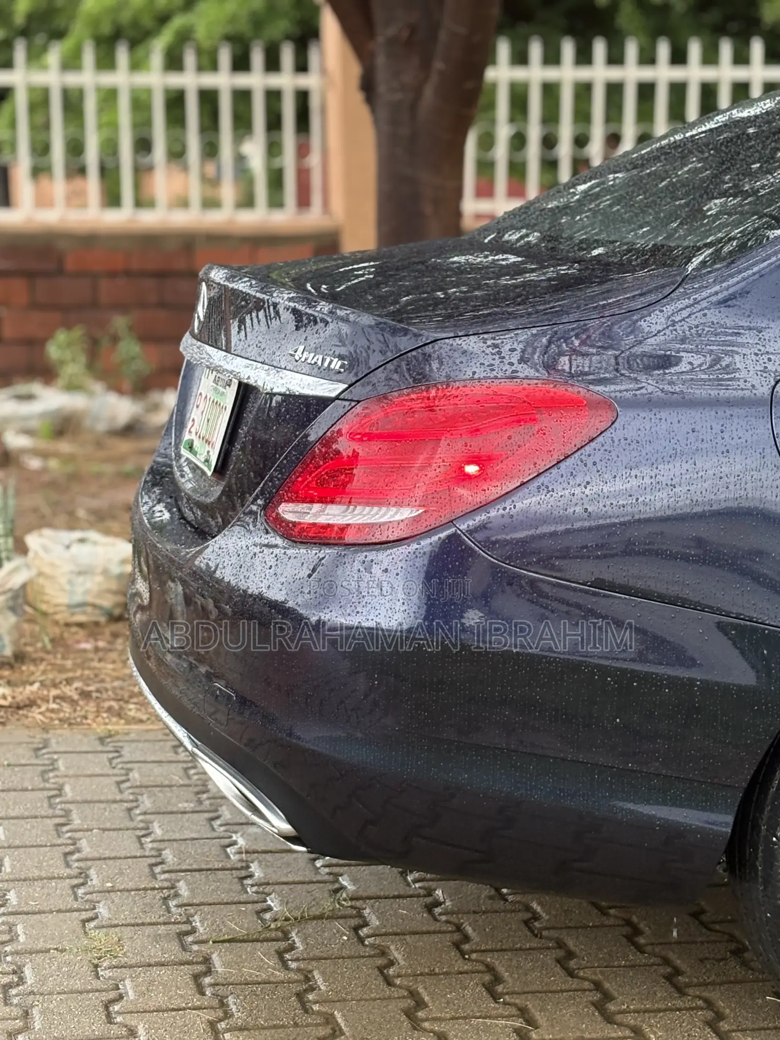 Mercedes-Benz C300 2015 Blue