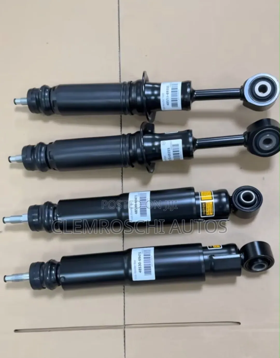 High Quality Certified Complete Front Back Original Oil Shocks Lx570