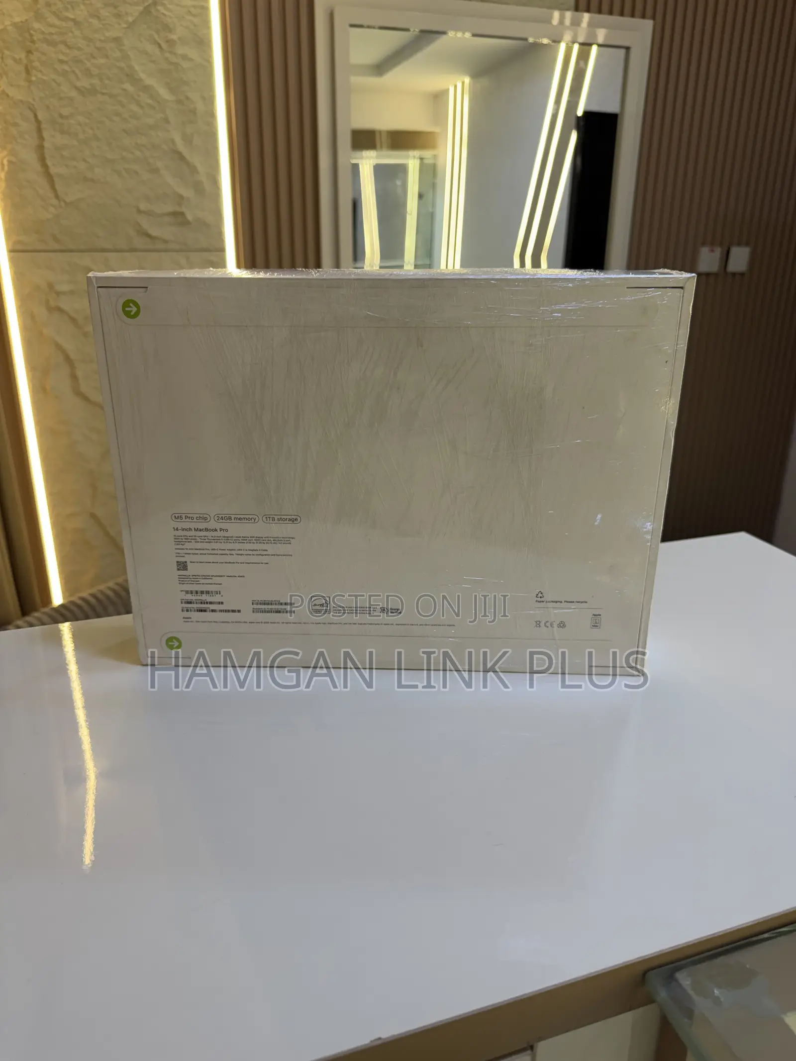New Laptop Apple MacBook Pro 2026 M5 Pro 24GB Apple M5 Pro SSD 1T