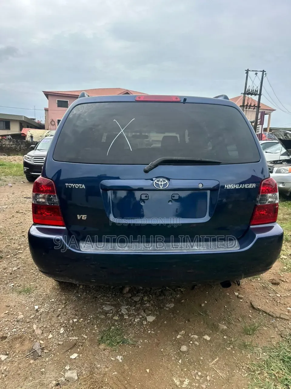 Toyota Highlander Limited V6 2006 Blue