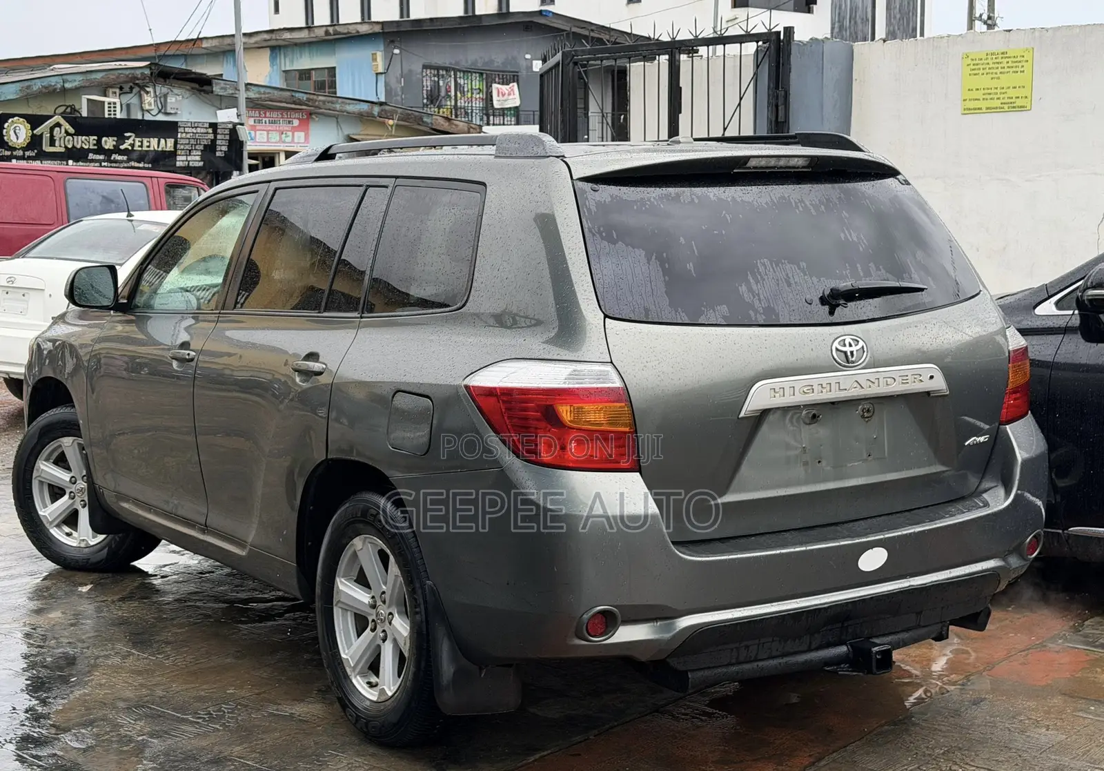 Toyota Highlander Base 2010 Green