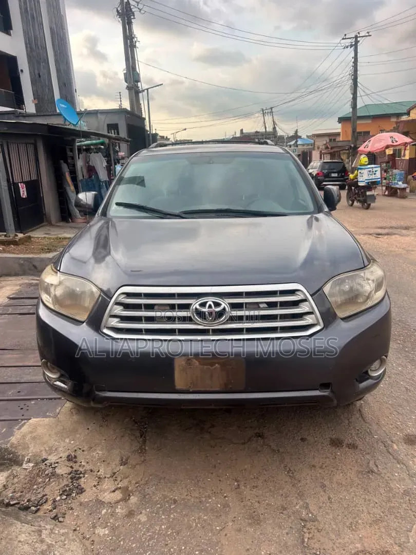 Toyota Highlander 2008 Gray