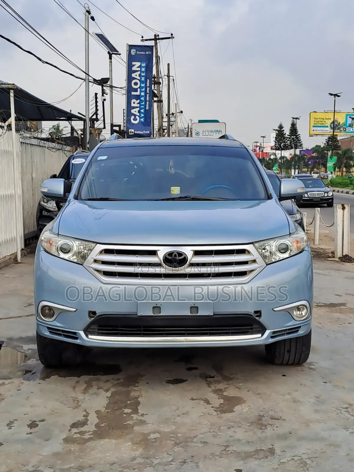 Toyota Highlander 2009 Blue