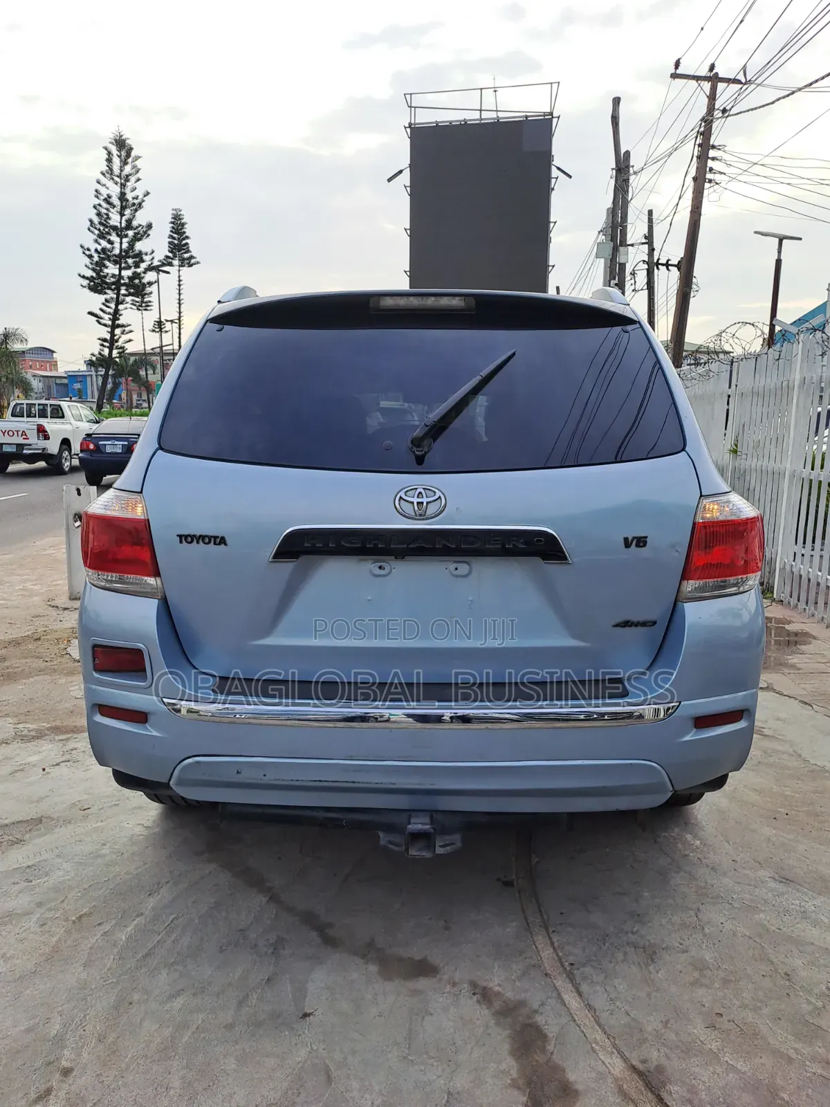 Toyota Highlander 2009 Blue