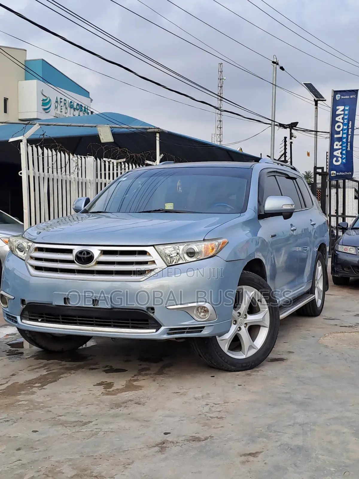 Toyota Highlander 2009 Blue