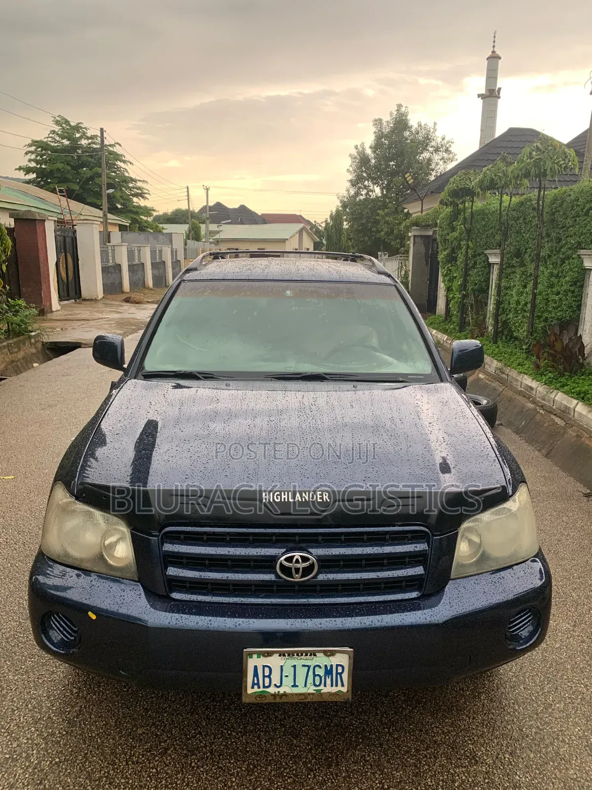 Toyota Highlander 2002 Blue