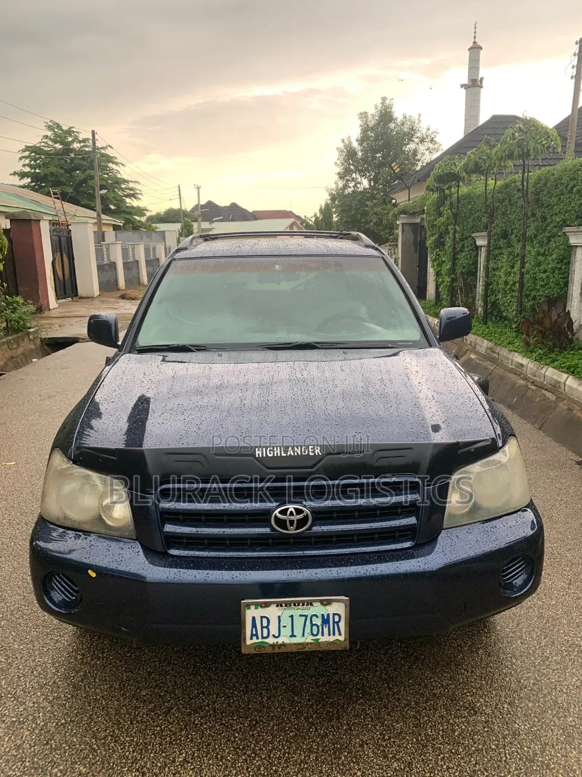 Toyota Highlander 2002 Blue