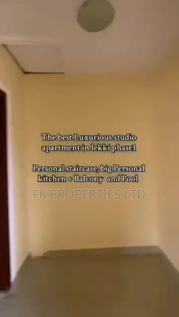 Studio Apartment in Lekki Phase 1 for rent