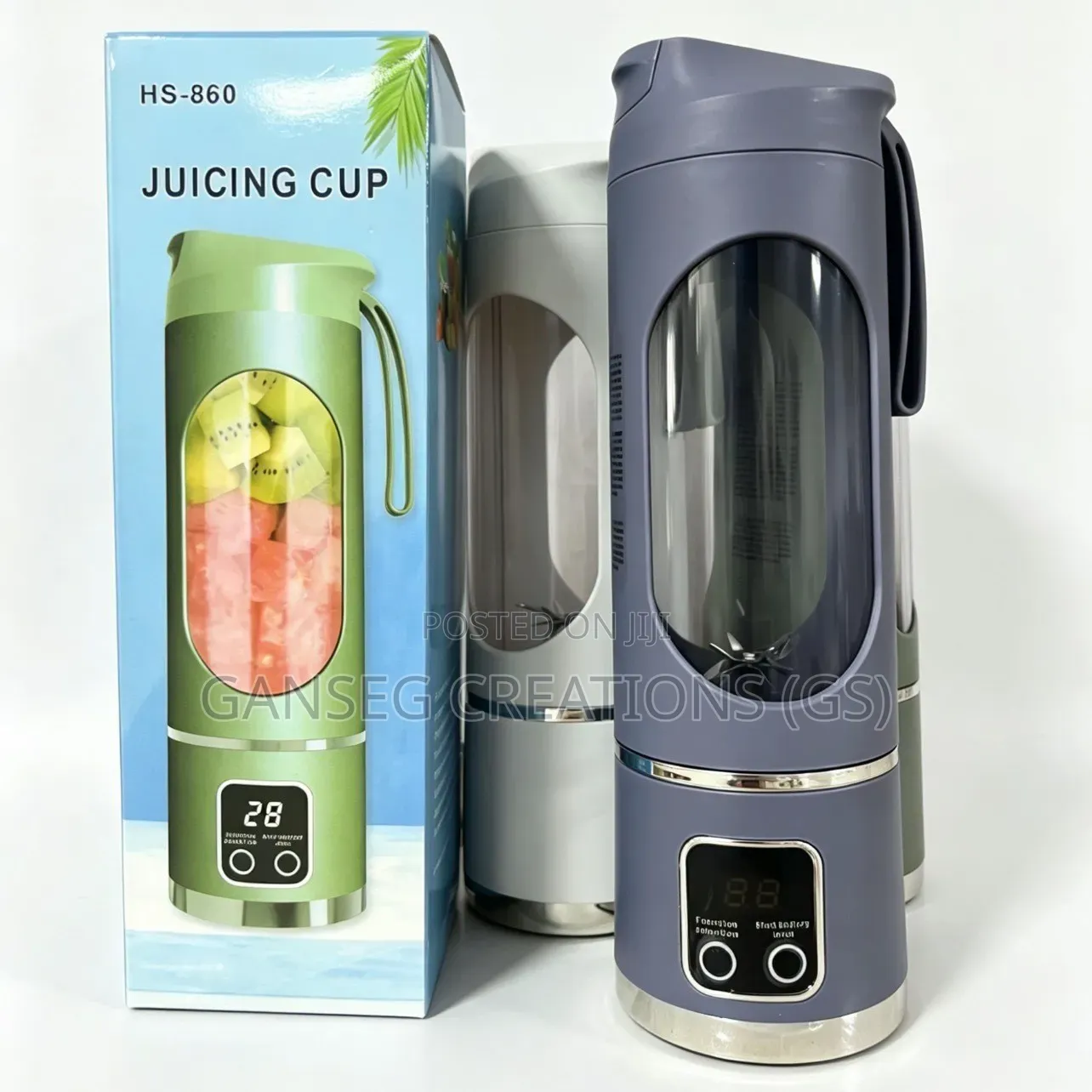 Original Freshly Squeezed Rechargeable Portable Juicer Blender–Usb