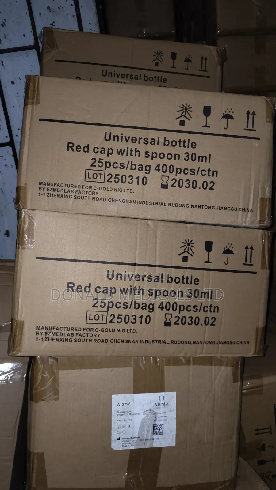Urine Container - Uc Bottle / With Without Spoon.