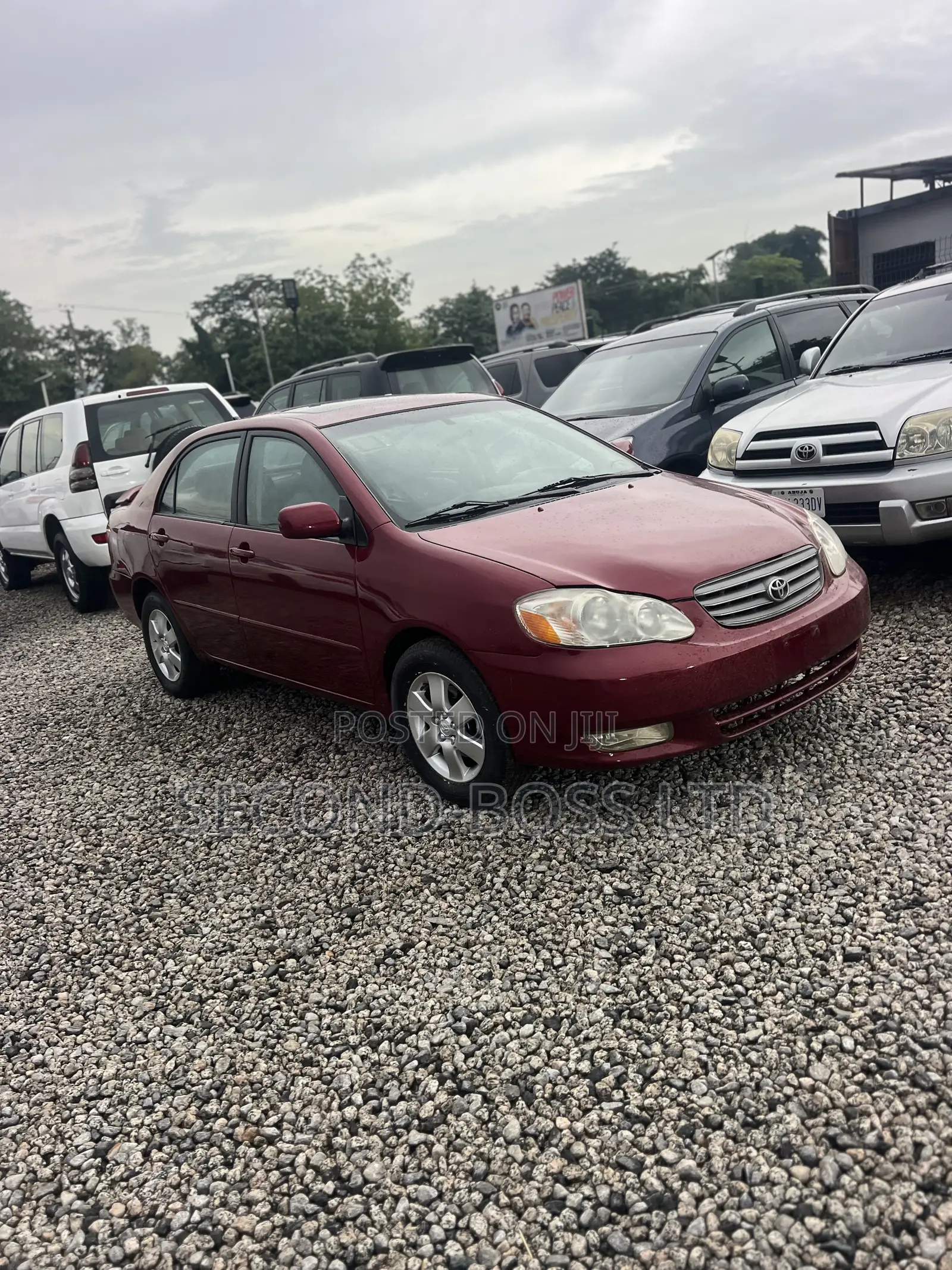 Toyota Corolla Sedan 2004 Red