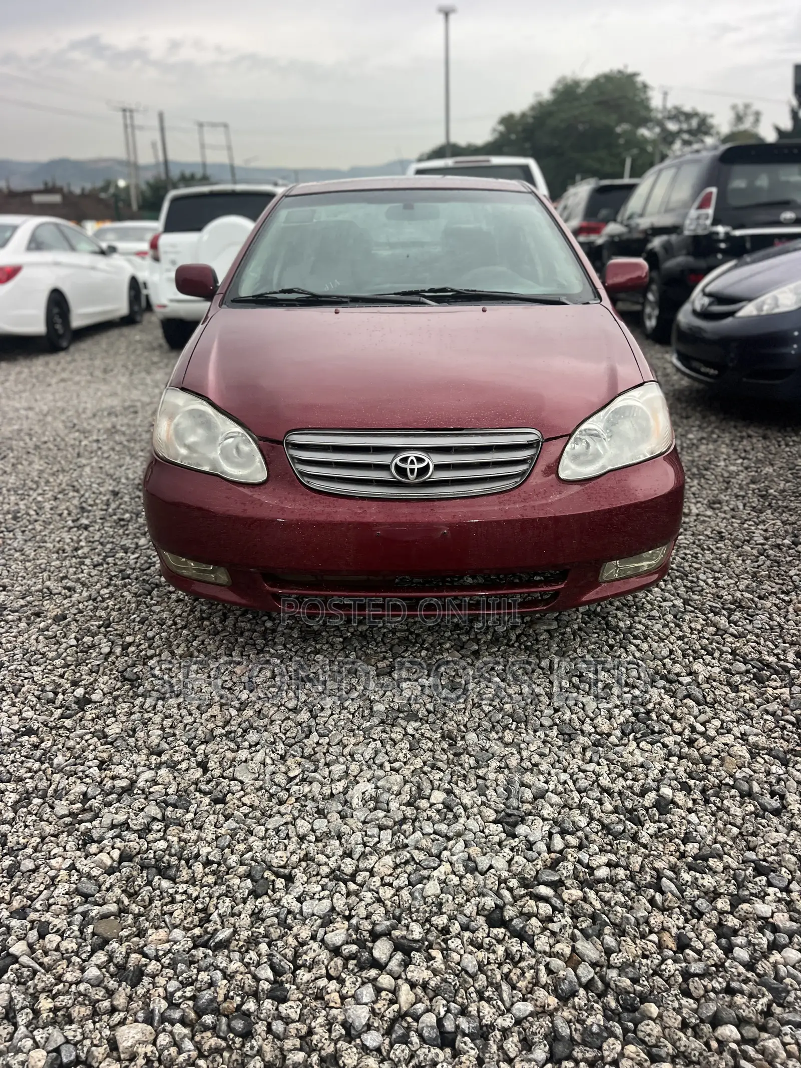 Toyota Corolla Sedan 2004 Red