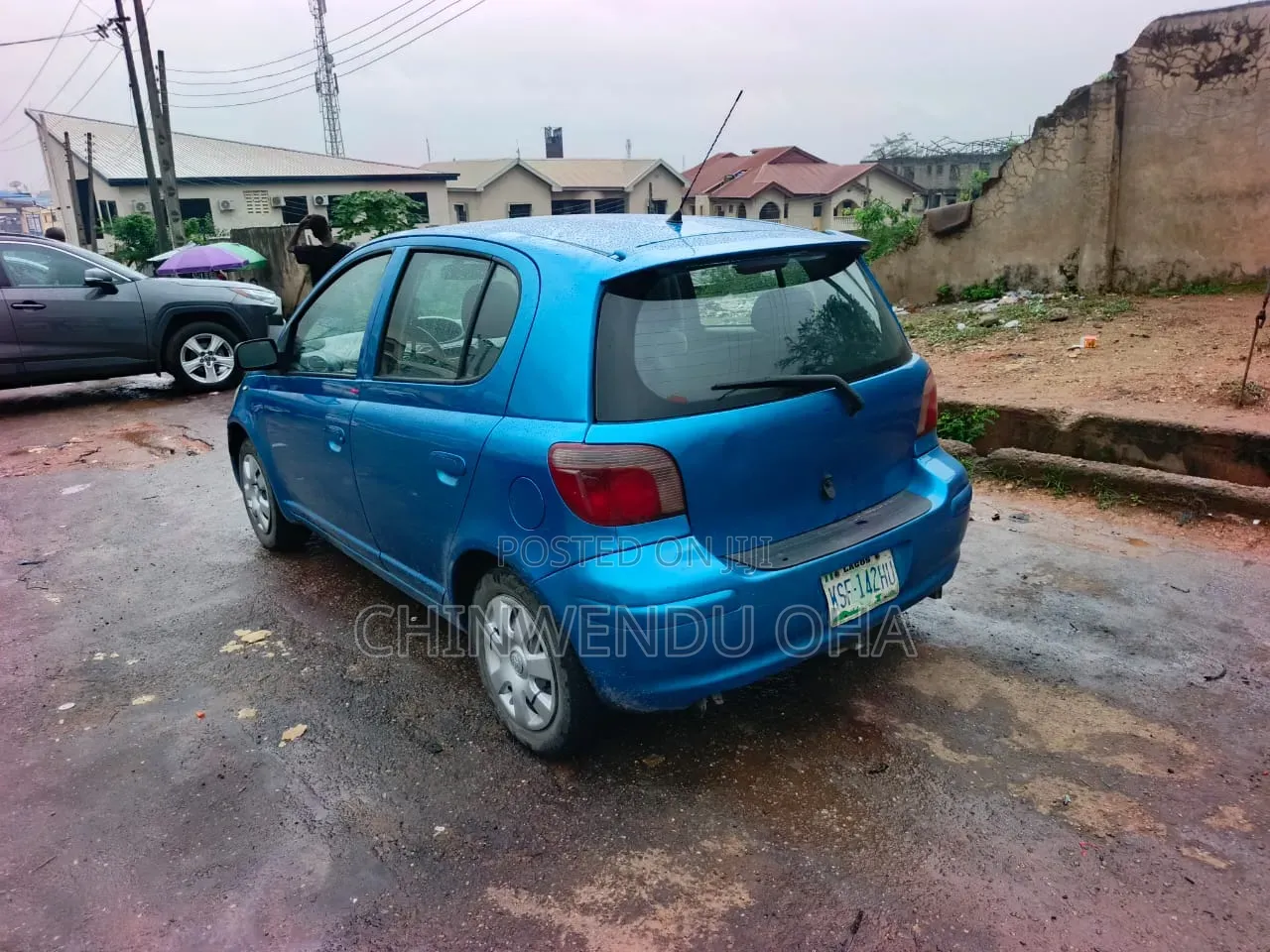 Toyota Yaris 2004 Blue