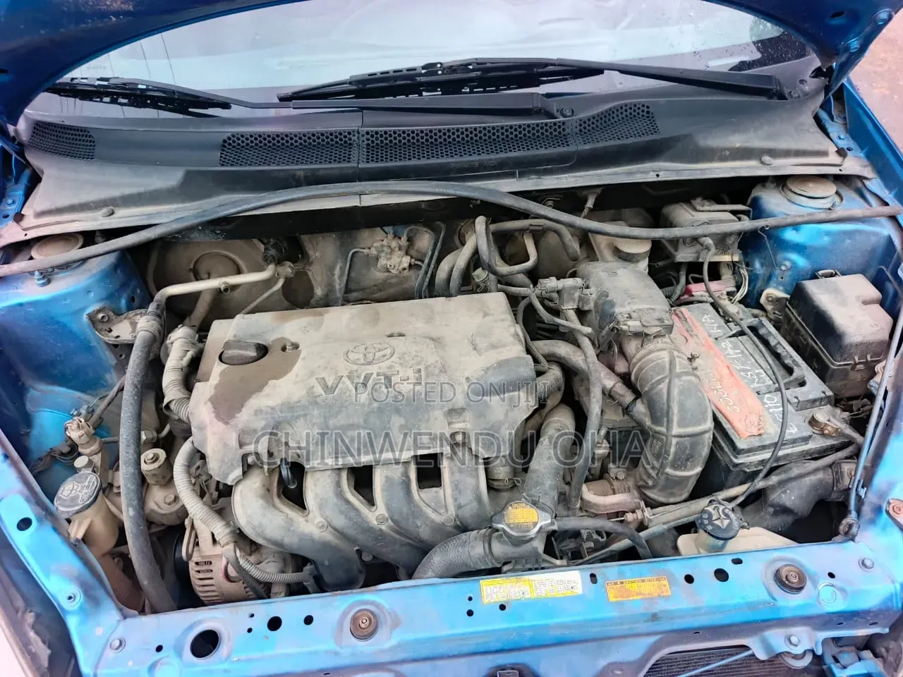 Toyota Yaris 2004 Blue