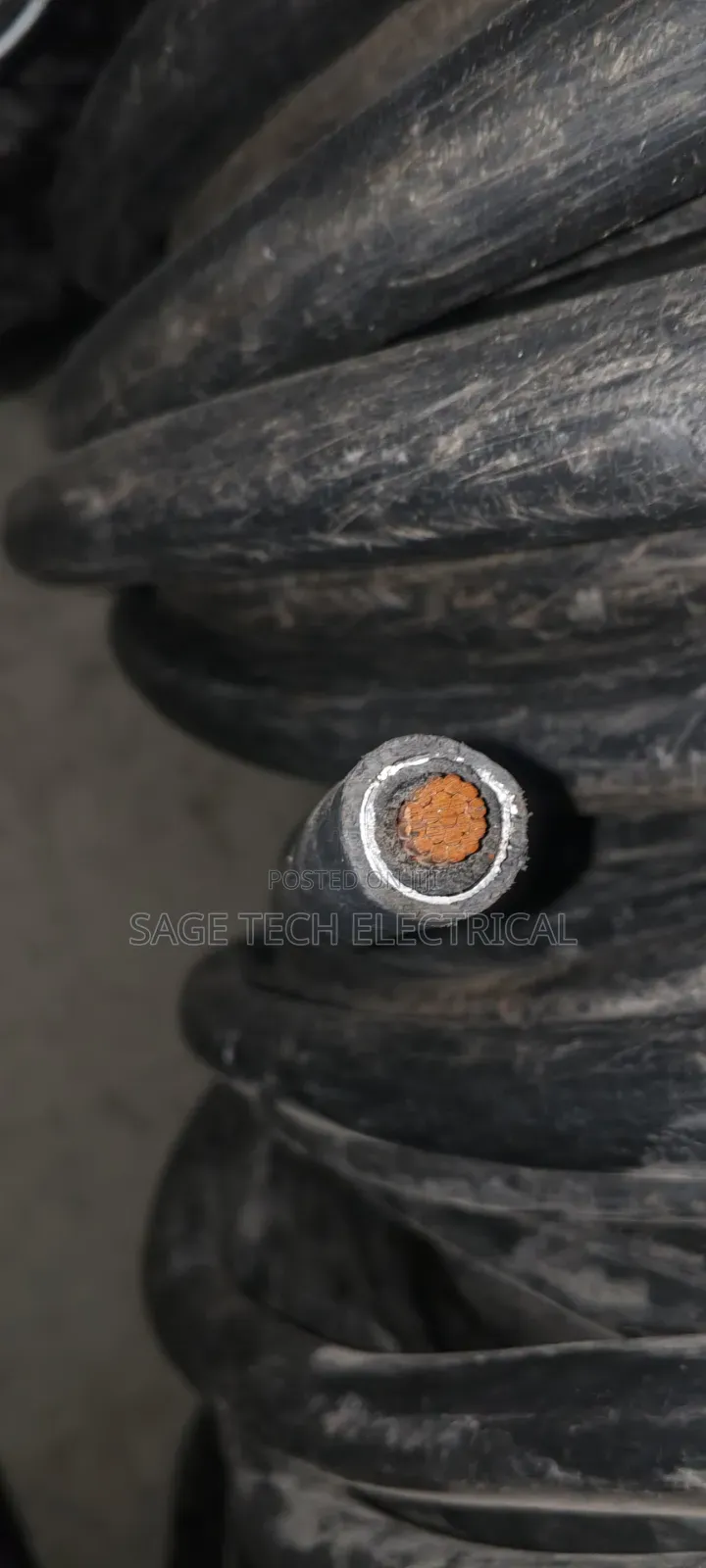 50mm Single Core Kablmetal Armoured Cable