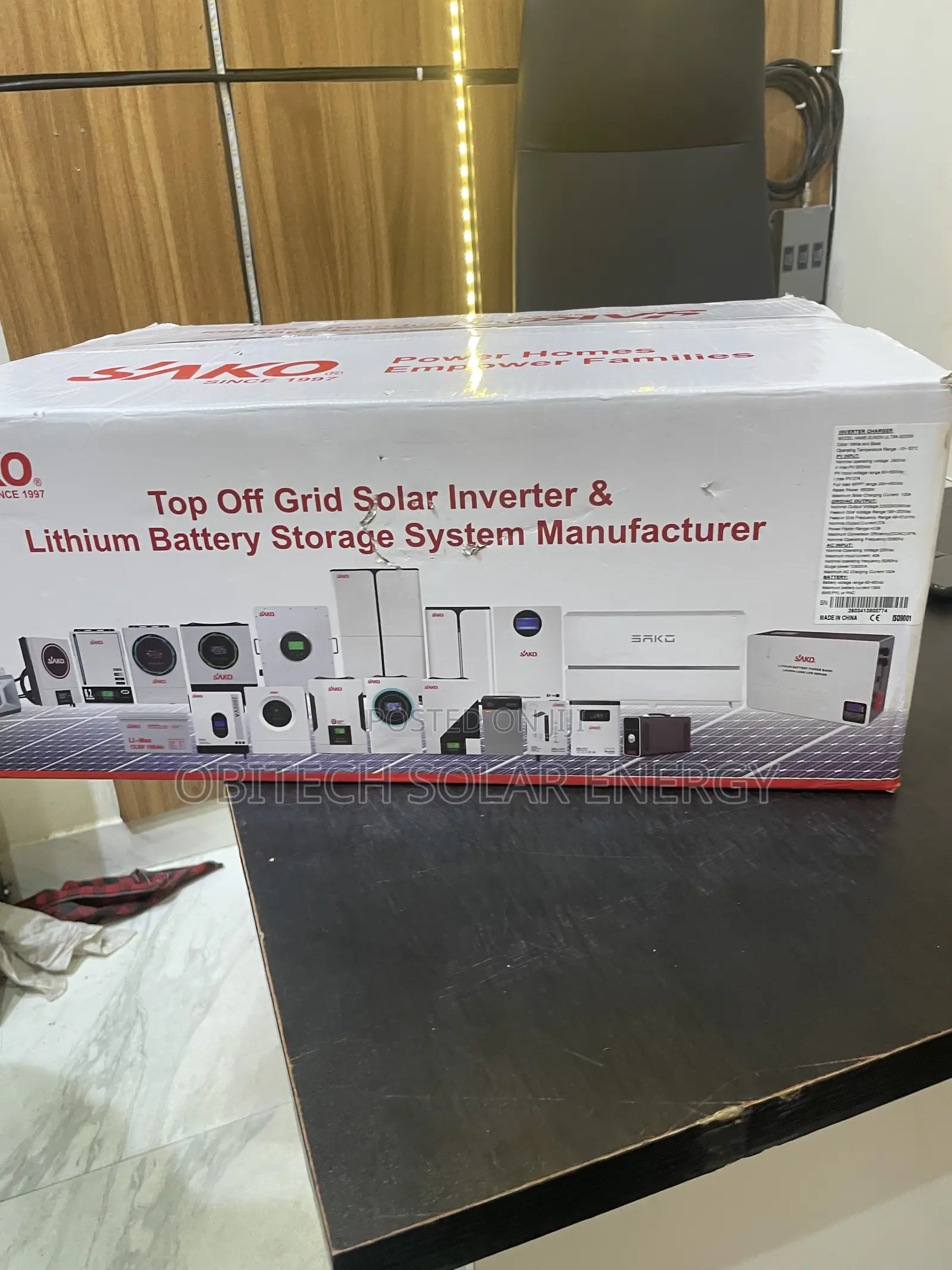 Sako 6.2kva 48v Hybrid Inverter