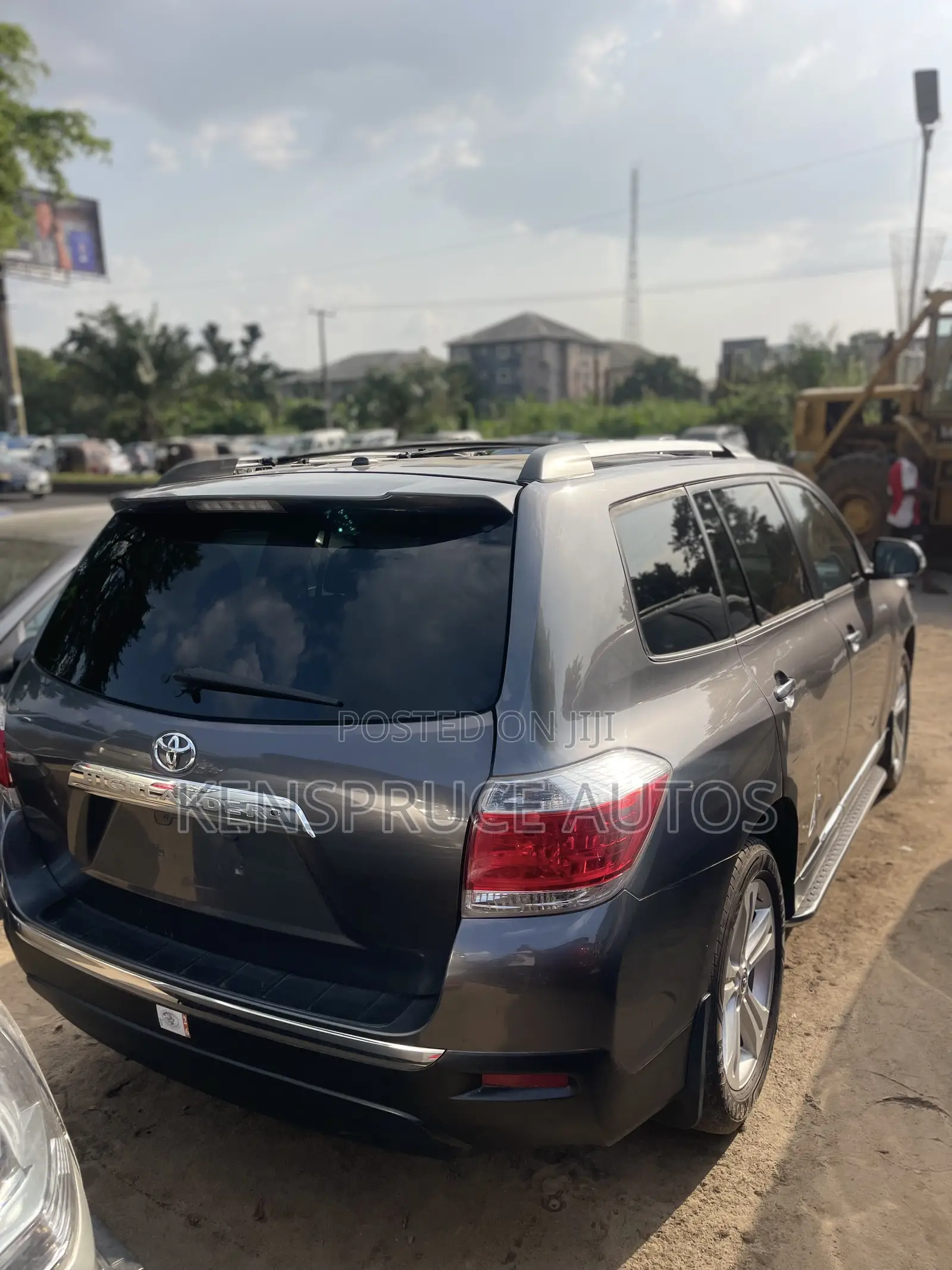 Toyota Highlander Limited 2012 Gray