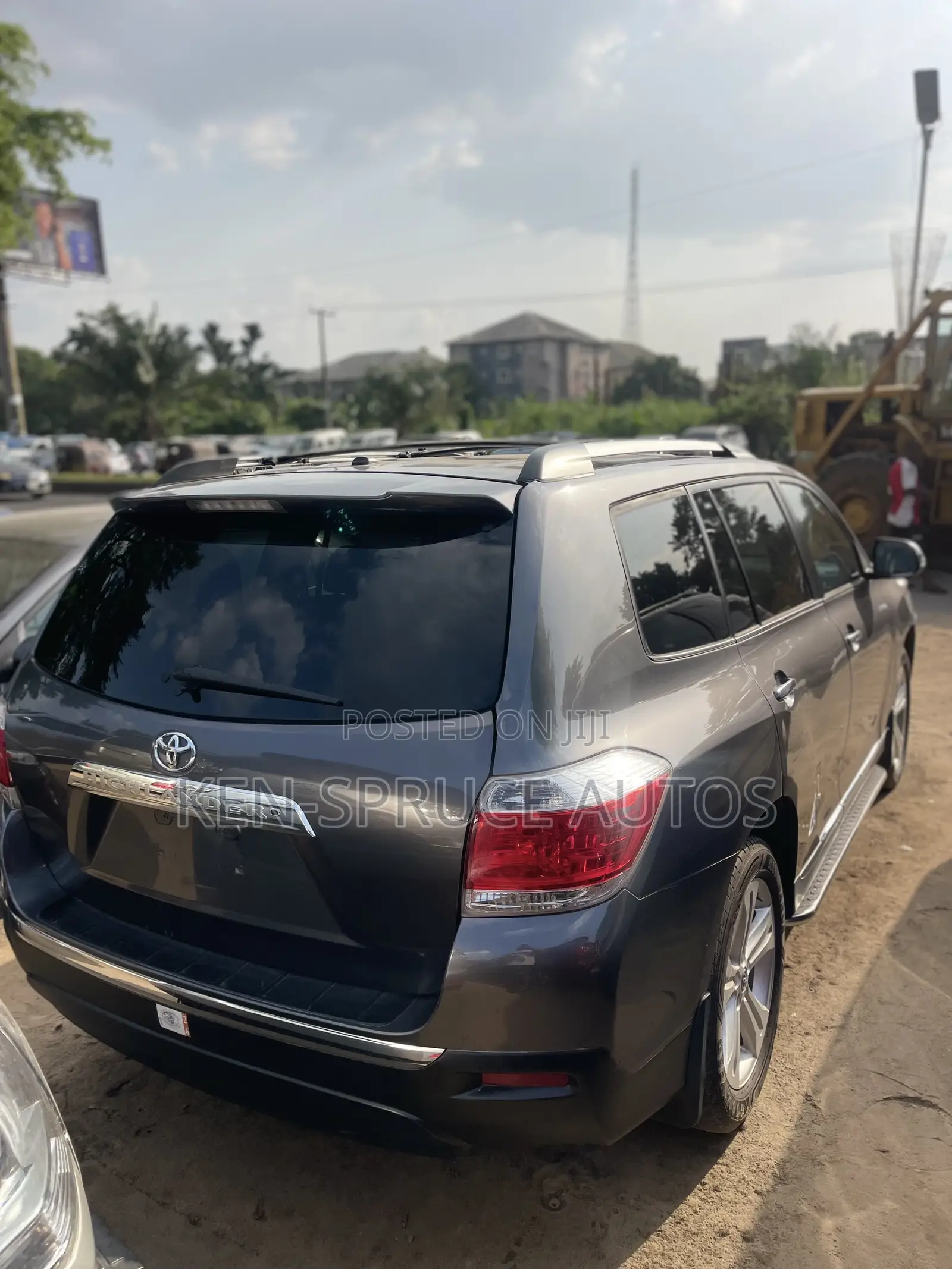 Toyota Highlander Limited 2012 Gray