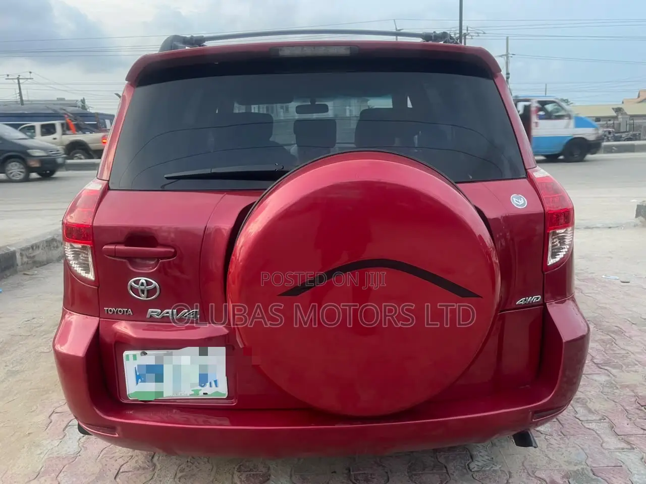 Toyota RAV4 2007 Red