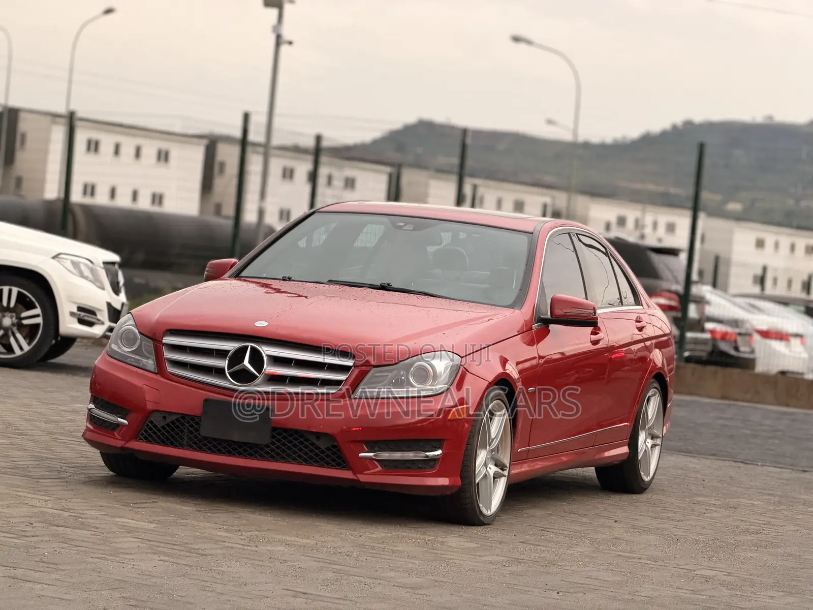 Mercedes-Benz C350 C 350 4MATIC AWD 2013 Red
