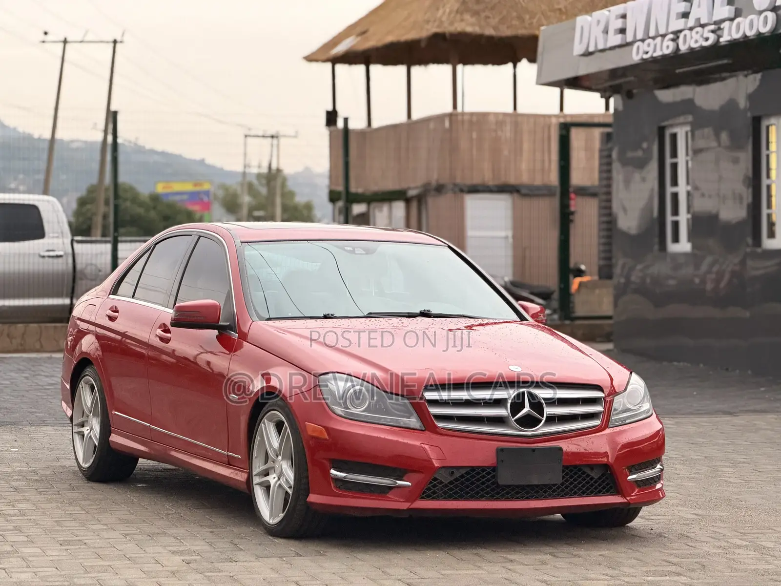 Mercedes-Benz C350 C 350 4MATIC AWD 2013 Red