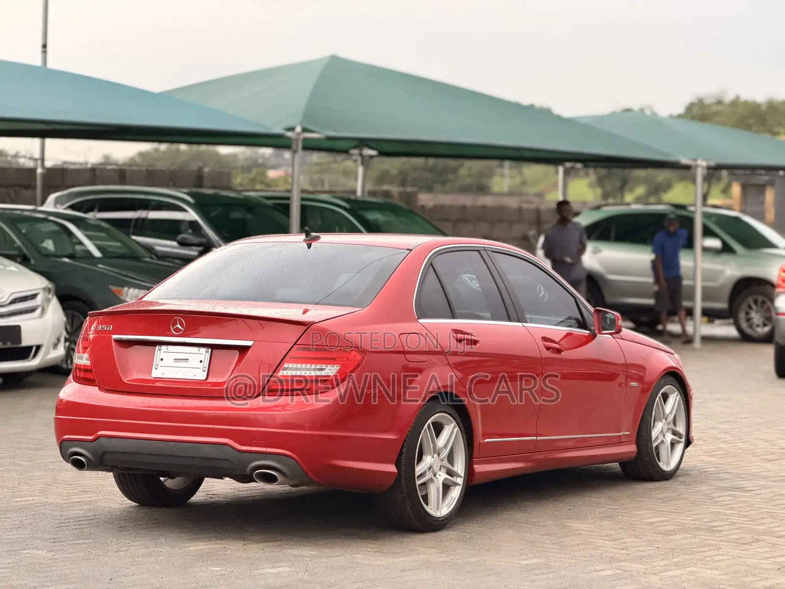 Mercedes-Benz C350 C 350 4MATIC AWD 2013 Red