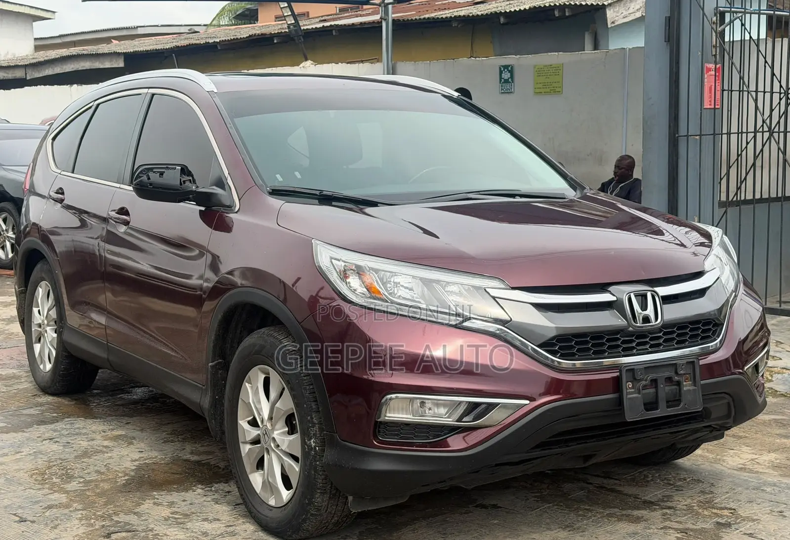 Honda CR-V EX-L 4dr SUV AWD (2.4L 4cyl 5A) 2013 Burgundy