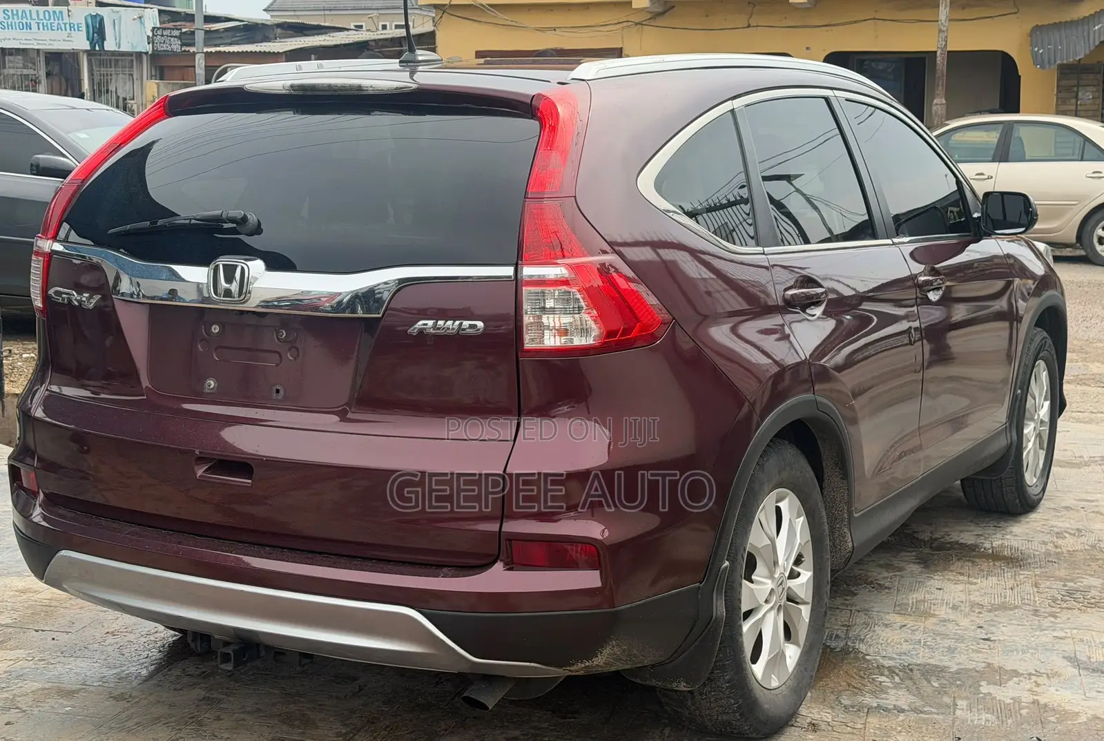 Honda CR-V EX-L 4dr SUV AWD (2.4L 4cyl 5A) 2013 Burgundy