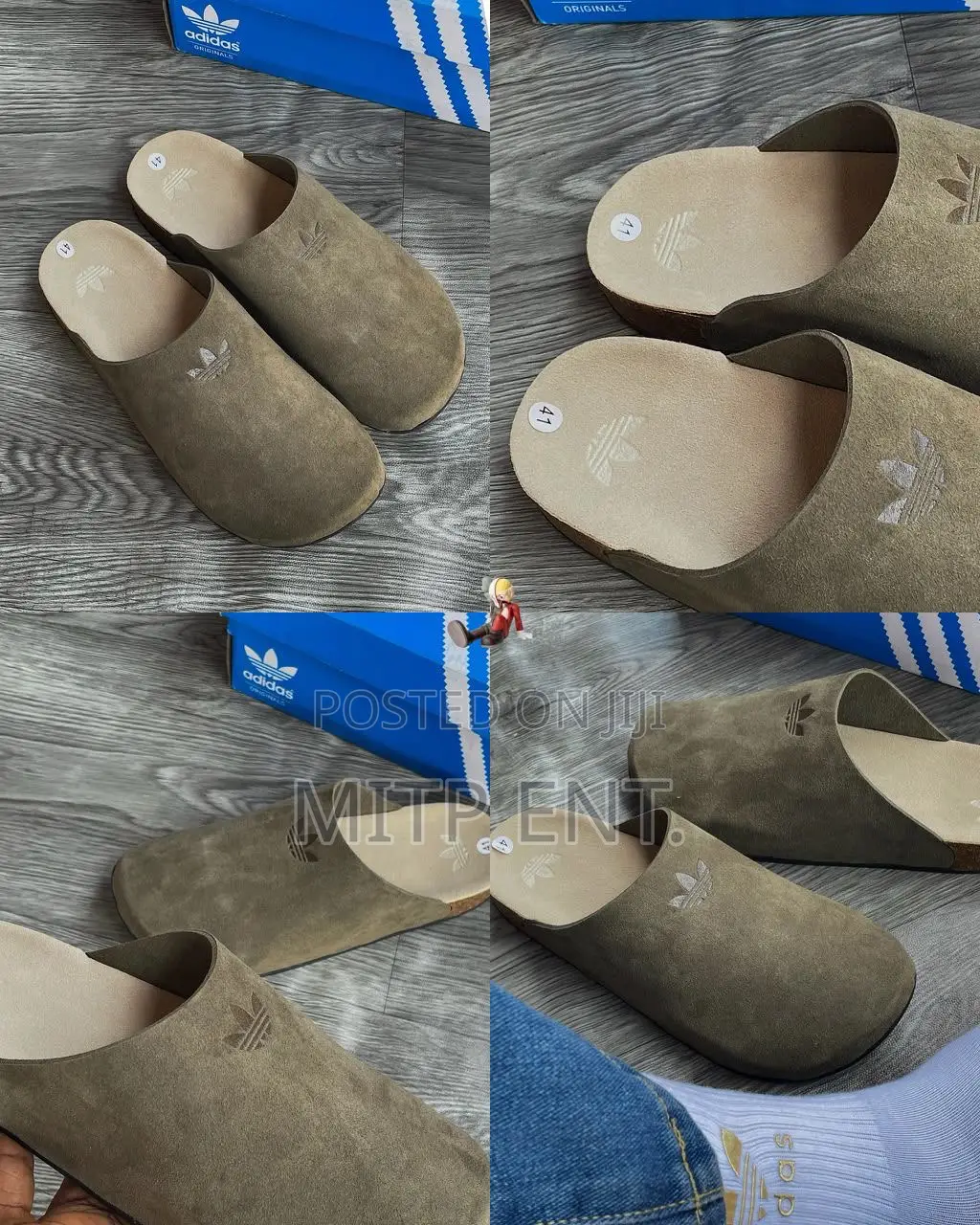 Adidas Suede Clog/ Half Shoe