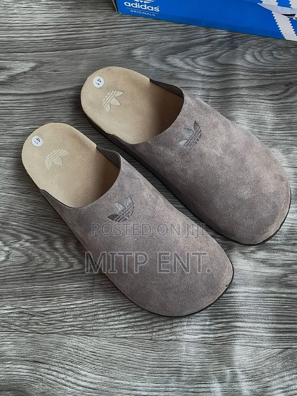 Adidas Suede Clog/ Half Shoe