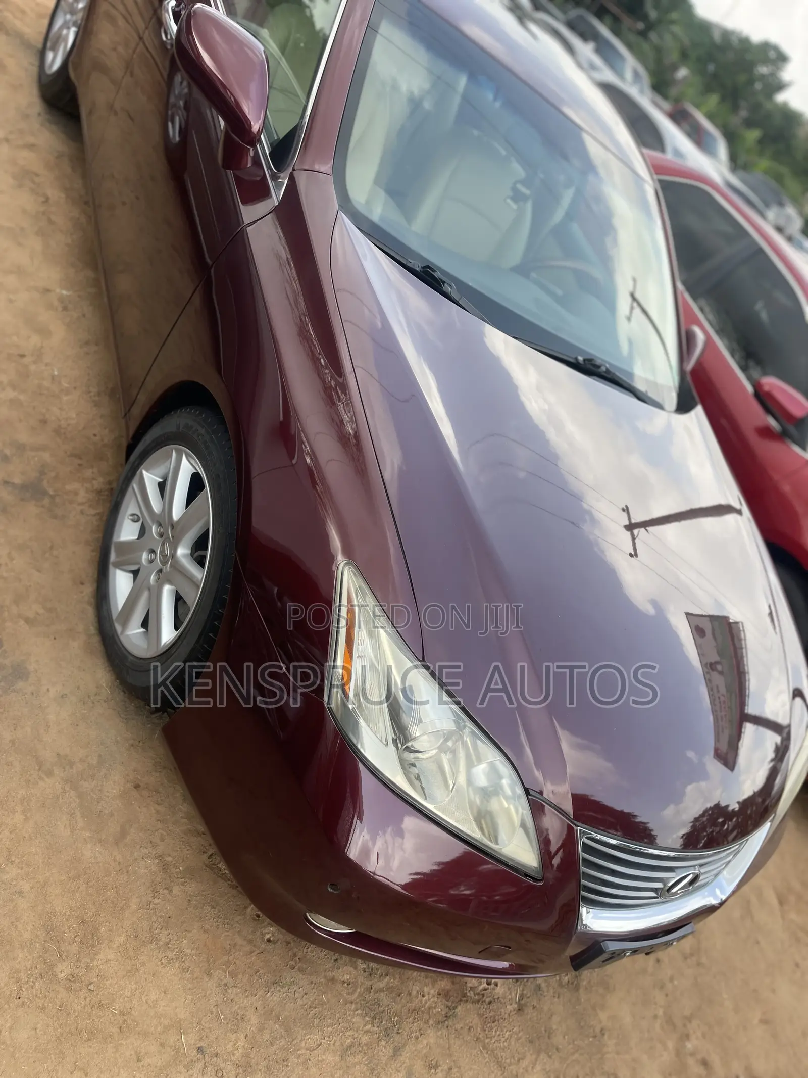 Lexus ES 350 2008 Burgundy