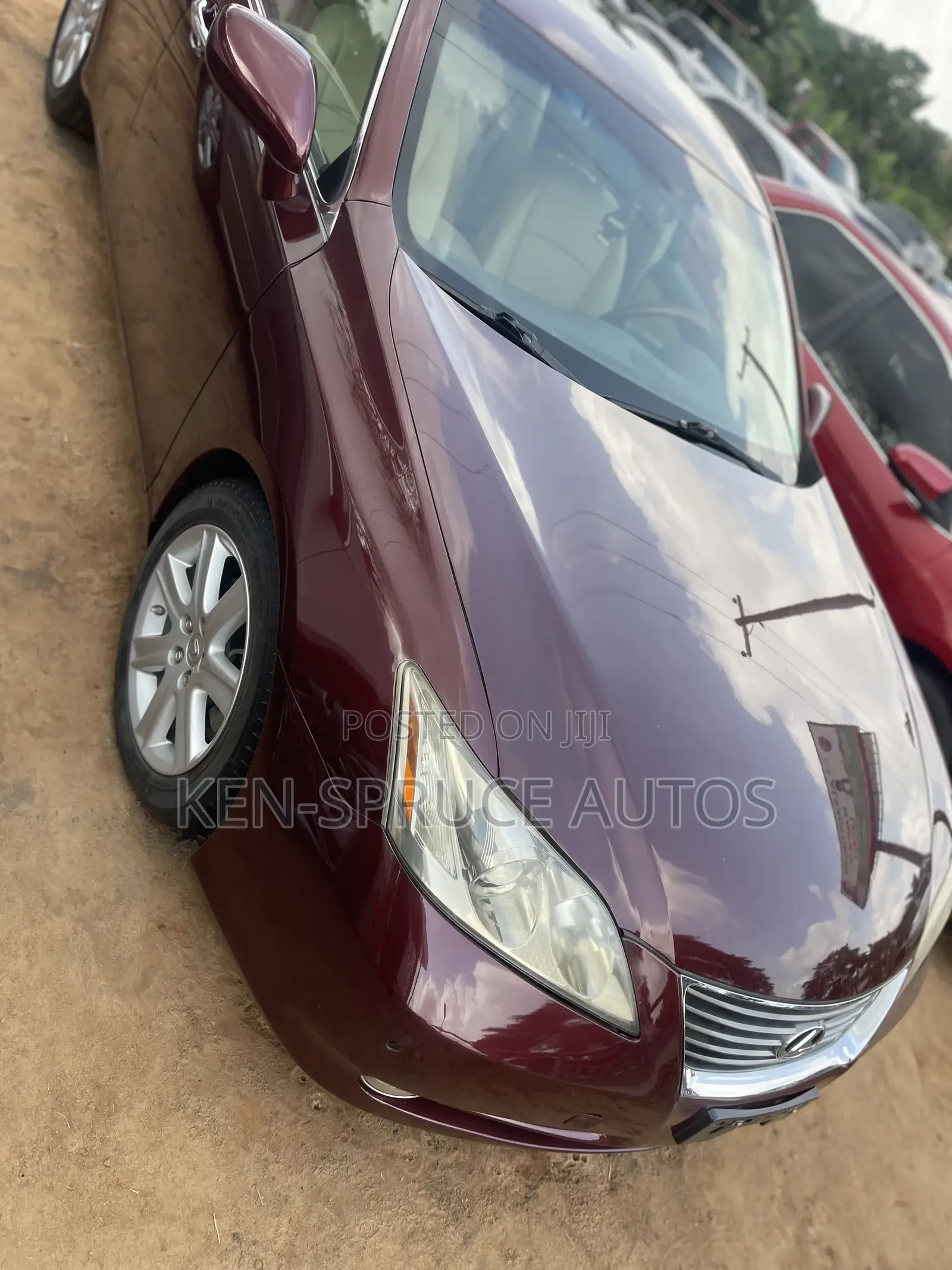 Lexus ES 350 2008 Burgundy